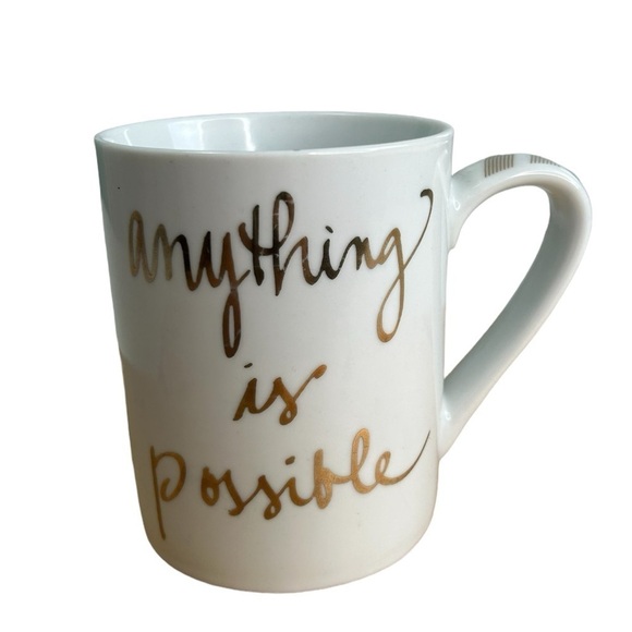 Prima Designs Other - Prima Design “Anything Is Possible” Coffee Tea Cocoa Cup Mug Inspirational Gift